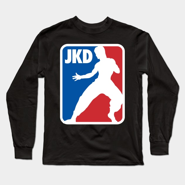 Jeet Kune Do Long Sleeve T-Shirt by dajabal